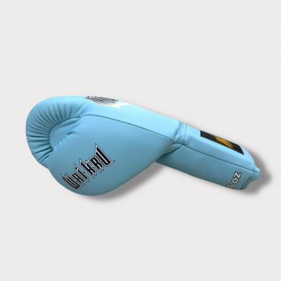 Wai Kru Laced Boxing Gloves BGLU-5 Hellblau